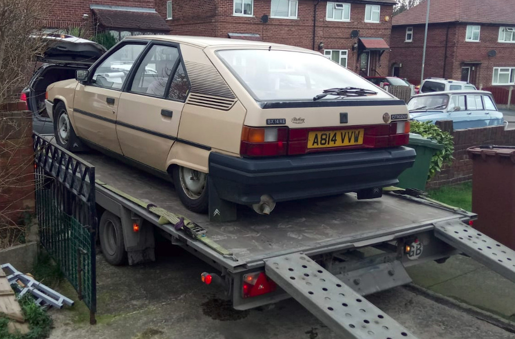 1983 Citroen BX 14RE On the way to me