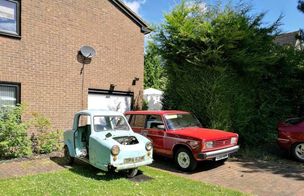 Has there ever been a more unloved pair of vehicles parked together in motoring history?