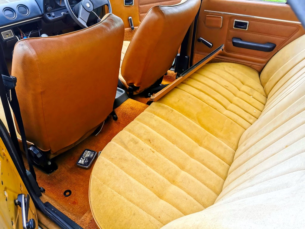 General view of the interior of the Cavalier from the rear left