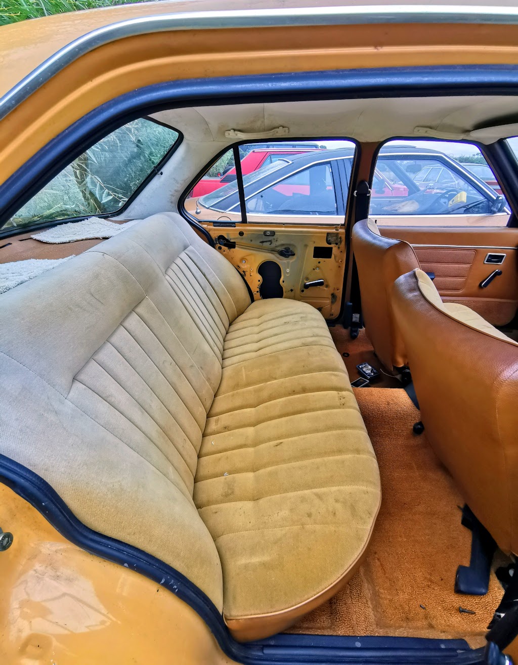 Interior view from the rear right
