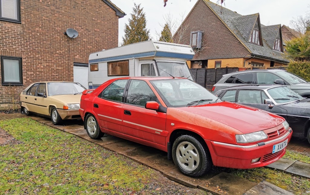 1996 Citroen Xantia Activa and 1983 Citroen BX 14RE