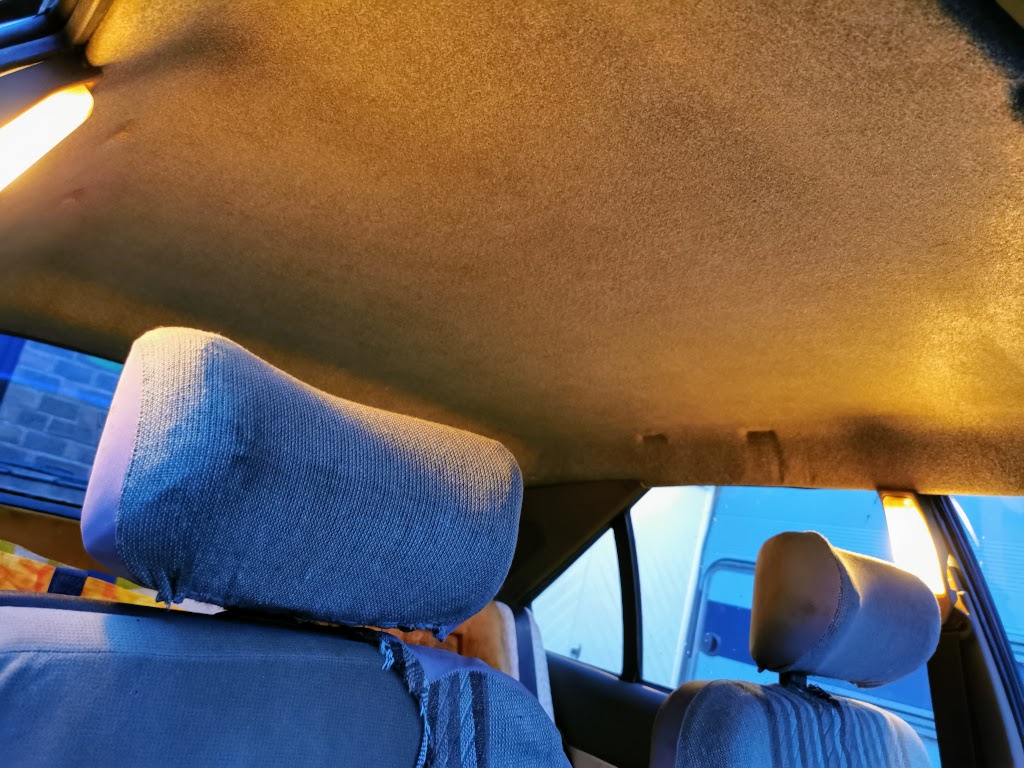 1983 Citroen BX 14RE Interior - Headlining detail