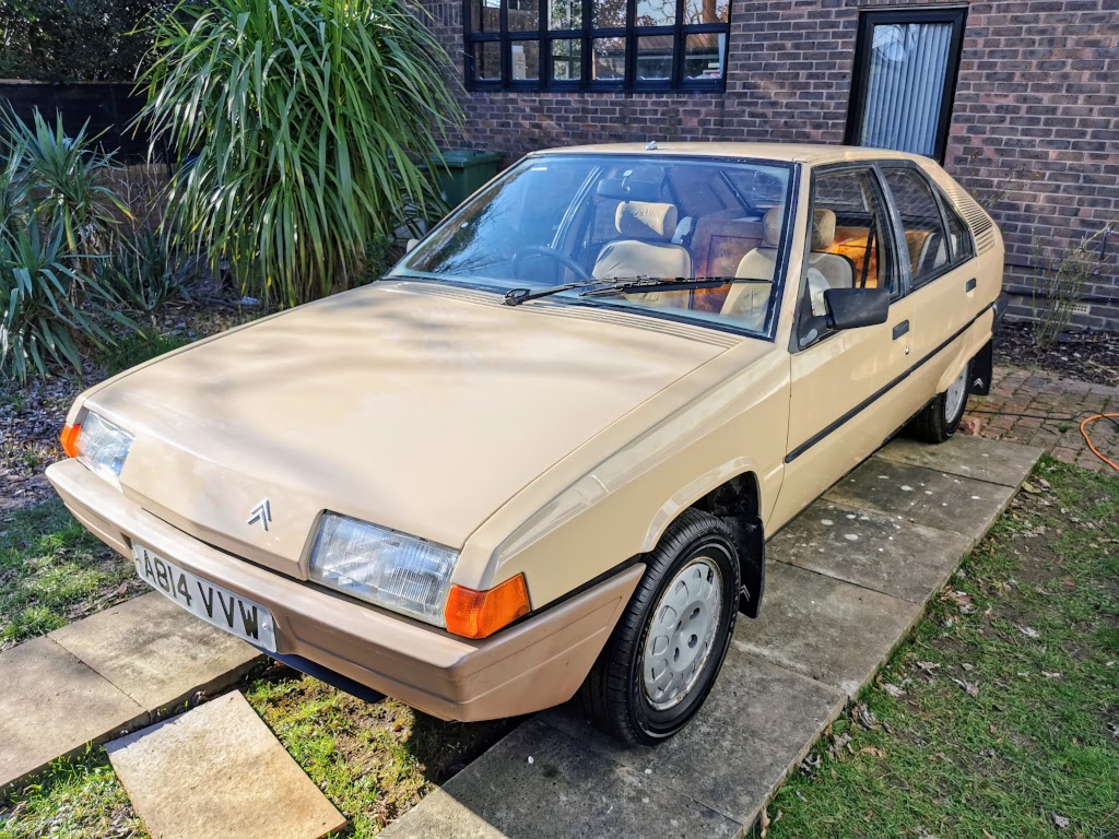 1984 Citroen BX 14RE Front Left 3/4 View