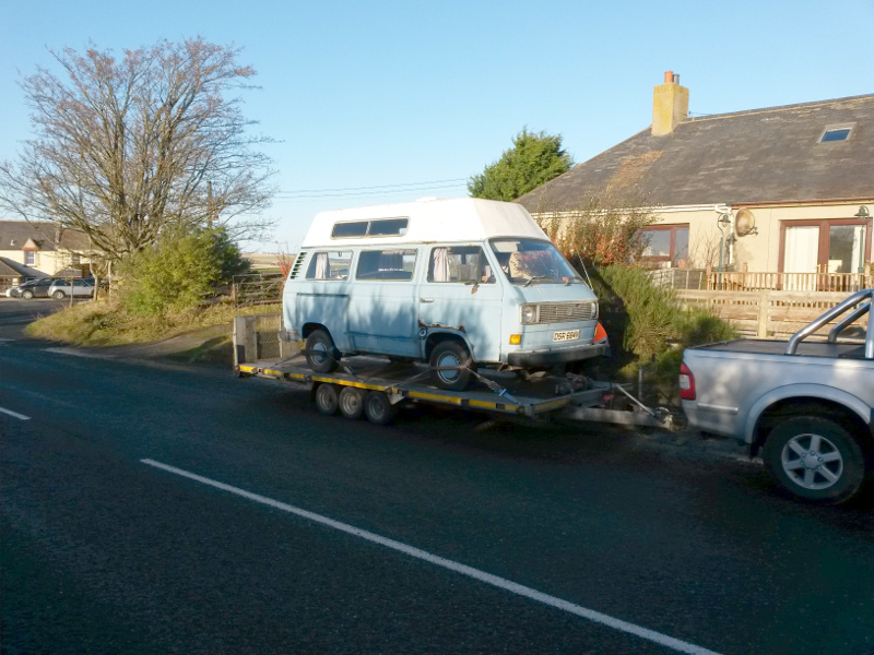 1980 VW T25 Camper van - Final photo of the van off to a new home