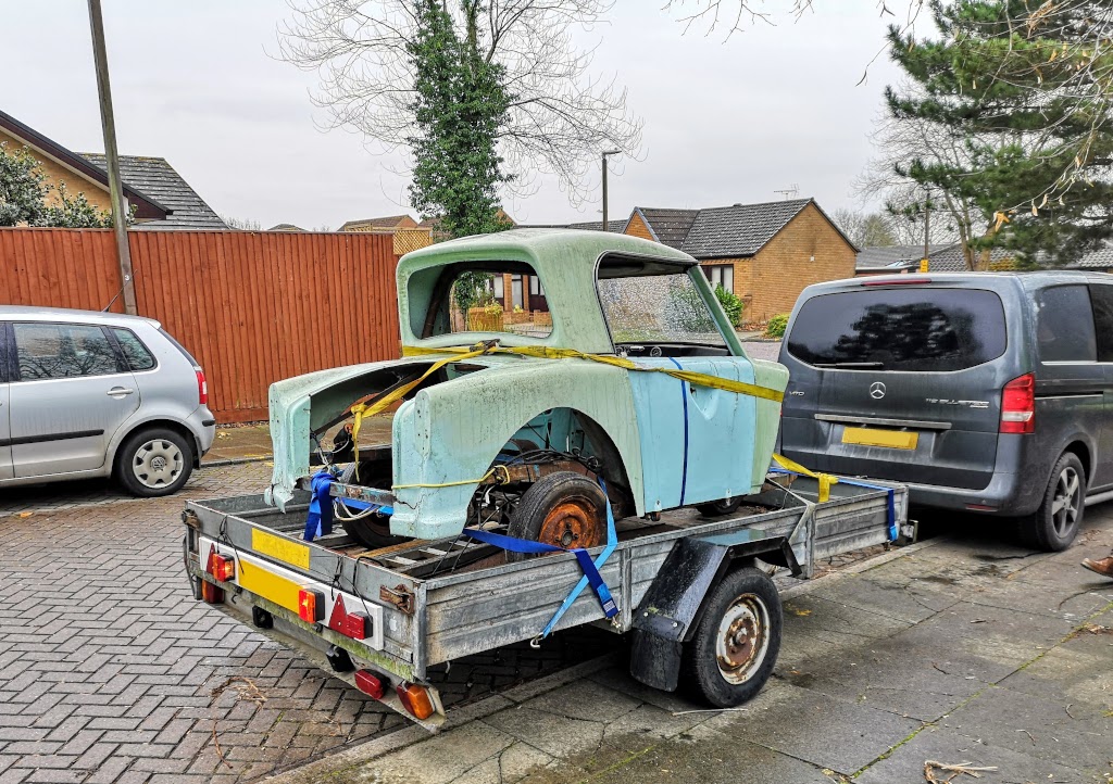 AC Model 70 KPL139P off to a new home, and against all odds, to be restored