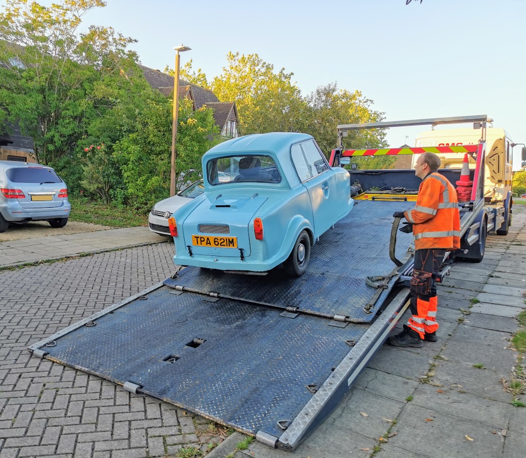 Always embarrassing as a classic car driver having to get recovered!