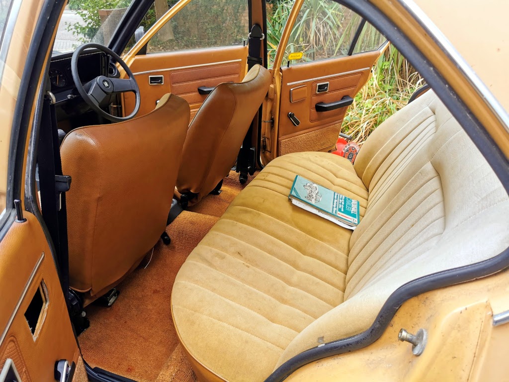 1978 Vauxhall Cavalier Interior nearside rear