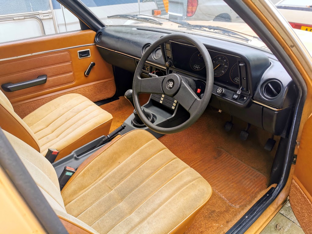 1978 Vauxhall Cavalier offside front interior