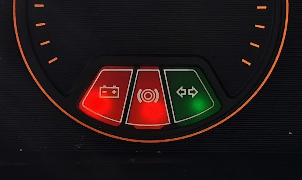 Did they need to make the warning lights a funky shape?  No...Am I glad they did?  Absolutely