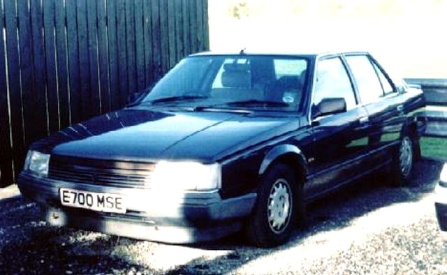 My original 1987 Renault 25 Monaco, photo from 2003