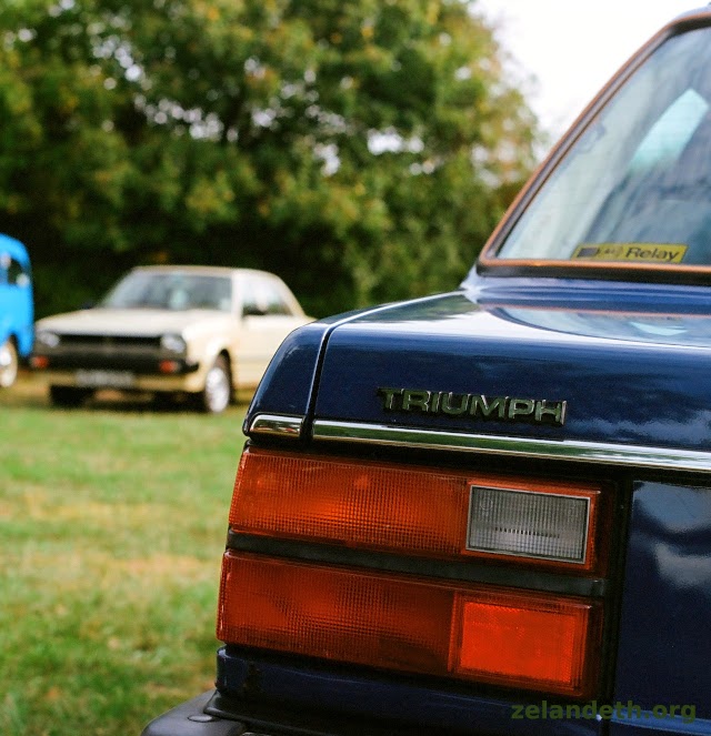 Some depth of field fun with a pair of Triumph Acclaims
