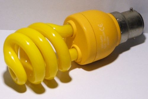 Impact Color Spiral 15W Yellow Compact Fluorescent Lamp - General Lamp Overview