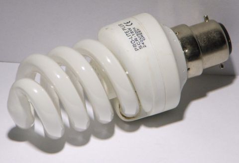 Pro-Lite SCR-18 Coloured Compact Fluorescent Lamp - General overview of lamp