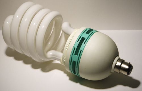 Saver Lamp 85W 2700K Compact Fluorescent Lamp - Detail of lamp cap
