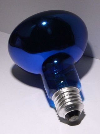 Candela R-80 Spot Blue Reflector Lamp - Detail of lamp cap