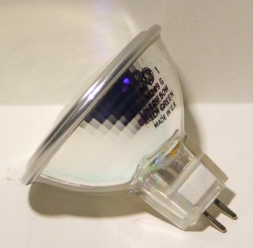 General Electric Lightstream 12V 50W 10 Degree Dichroic Coloured Halogen MR16 Lamp - Detail of rear or reflector and cap