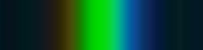 Kingston 60W Green Coloured Lamp Output Spectra