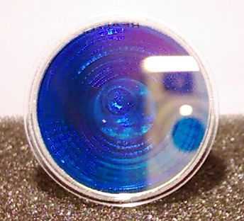Realite MR11 Dichroic 20W 10 Degree Coloured Lamp - Detail of lamp reflector