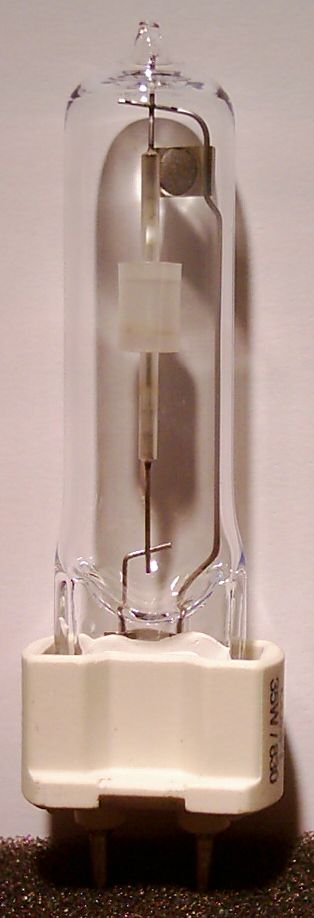 Philips Mastercolour CDM-T 35W/830 Compact Metal Halide Lamp - Detail of lamp construction