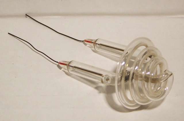 Miniature Wire-Ended Neon Spiral Lamp - General overview