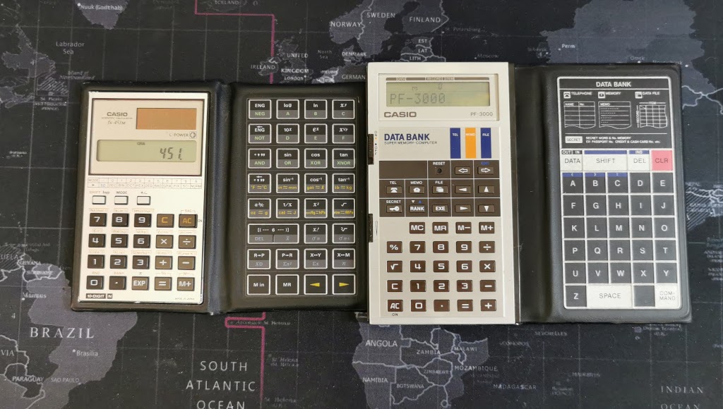 Comparison between Casio PF-3000 and fx-451M