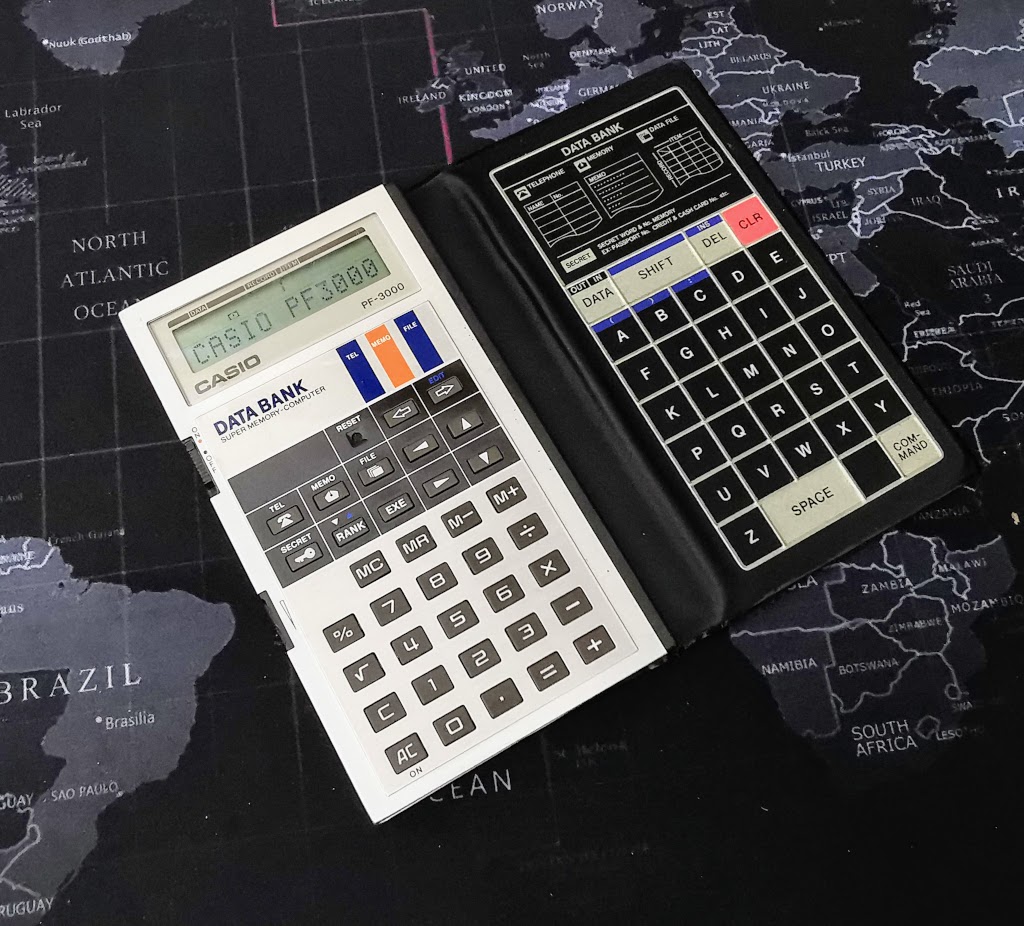 Casio PF-3000 General Overview (left)