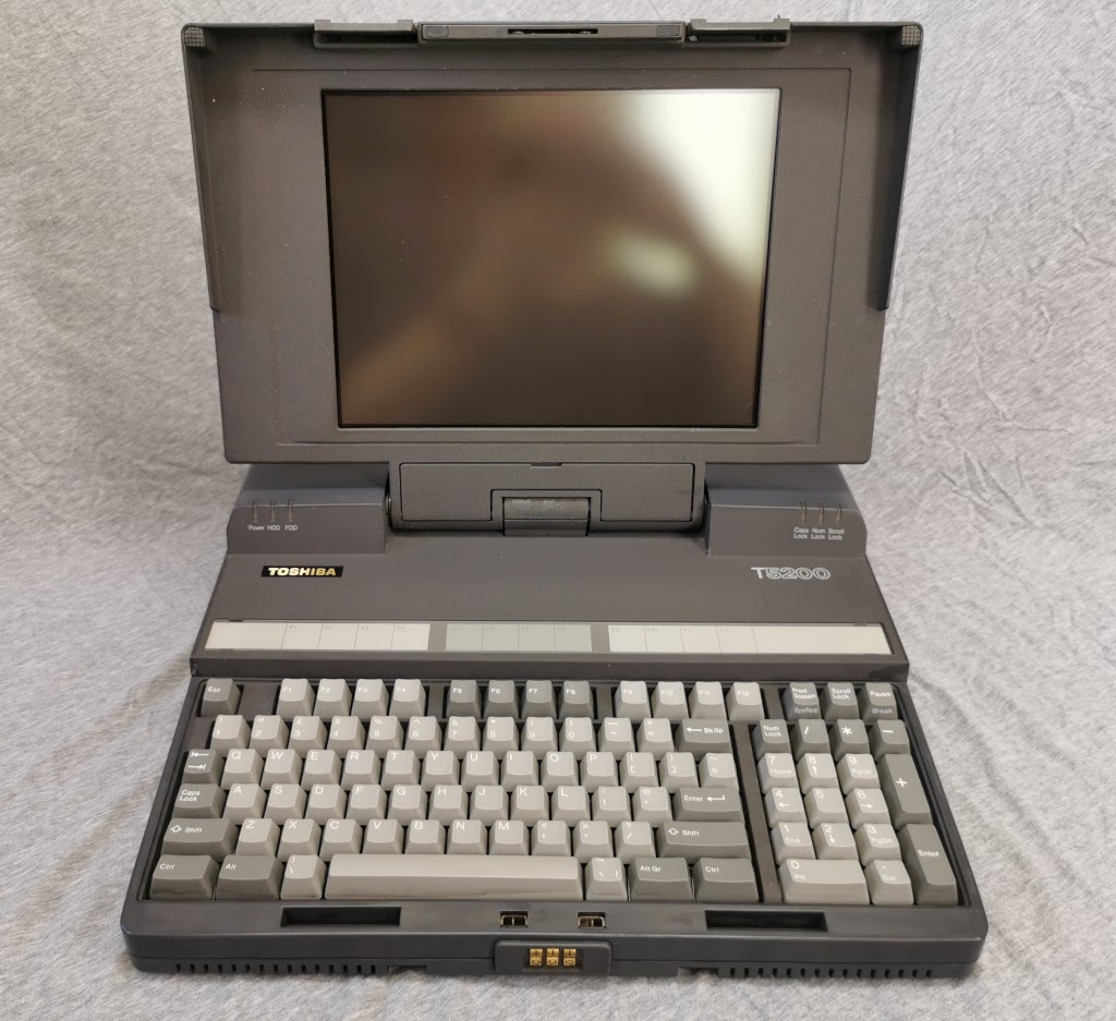 Overview of a Toshiba T5200 from the user's perspective